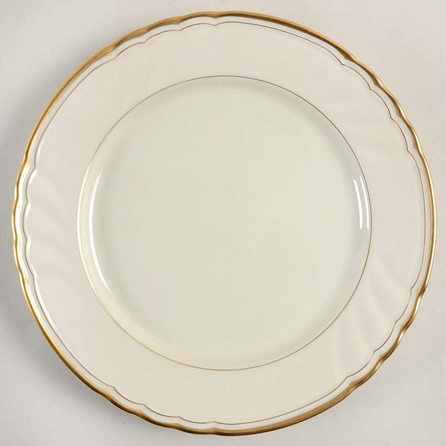Orleans Ivoire Dinner Plate by Fitz & Floyd-1