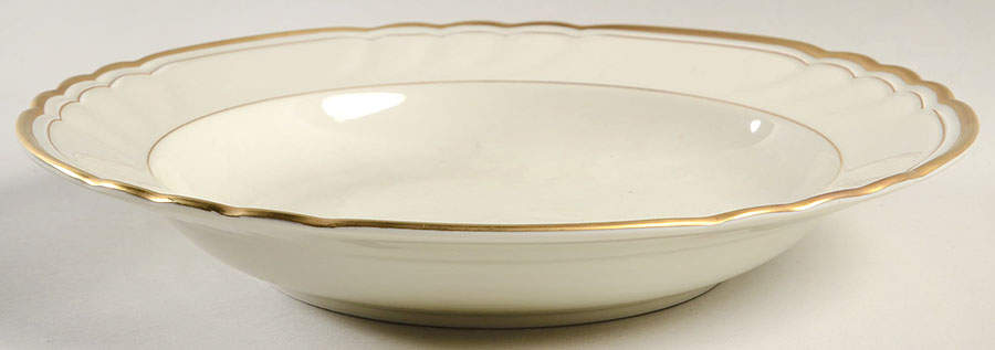 Orleans Ivoire Large Rim Soup Bowl by Fitz & Floyd-1