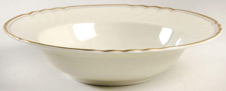Orleans Ivoire Rim Soup Bowl by Fitz & Floyd-1