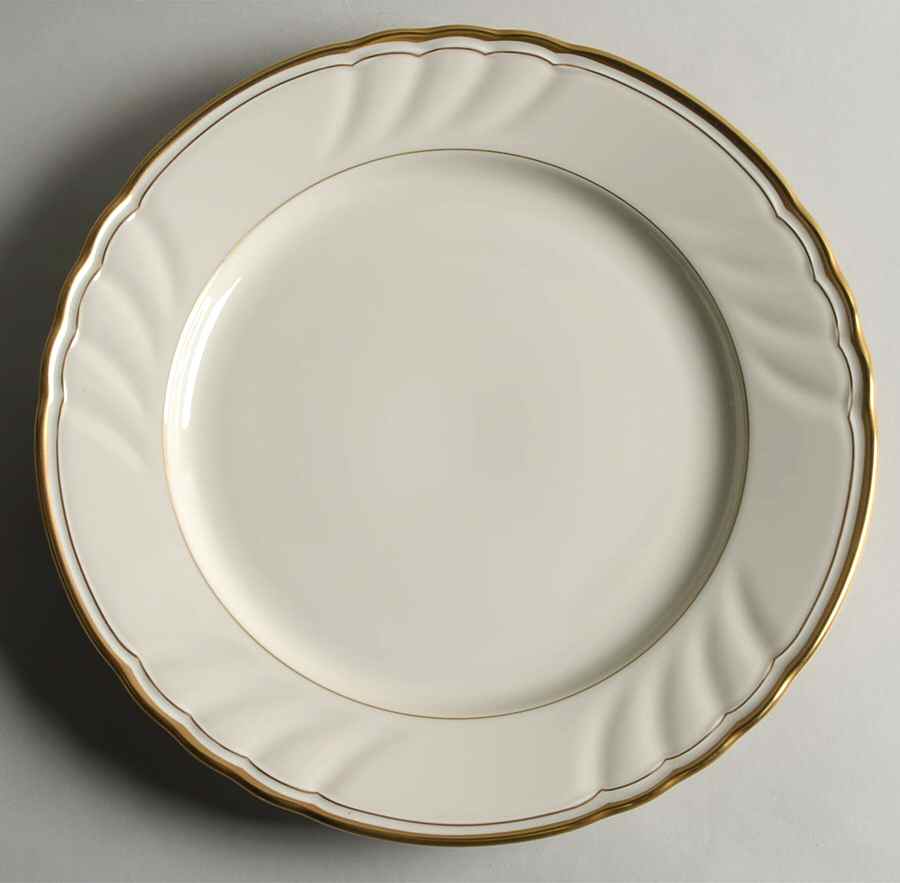Orleans Ivoire Service Plate (Charger) by Fitz & Floyd-1