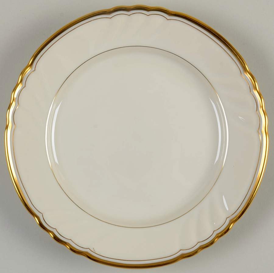 Orleans Ivoire Salad Plate by Fitz & Floyd-1