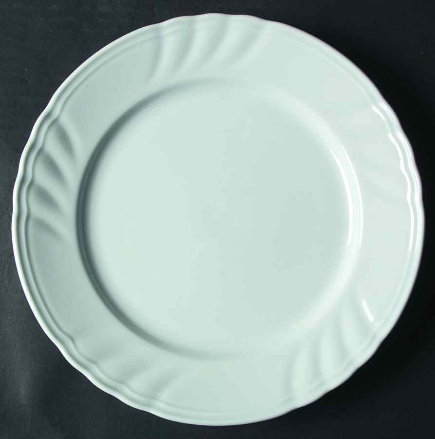 Orleans White Dinner Plate by Fitz & Floyd-1