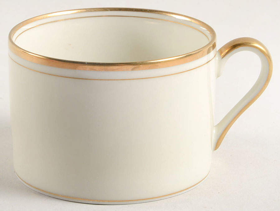 Palais Buff Flat Cup by Fitz & Floyd-1