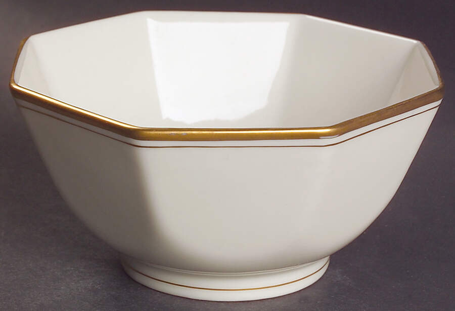 Palais Buff 5" Octagonal Vegetable Bowl by Fitz & Floyd-1