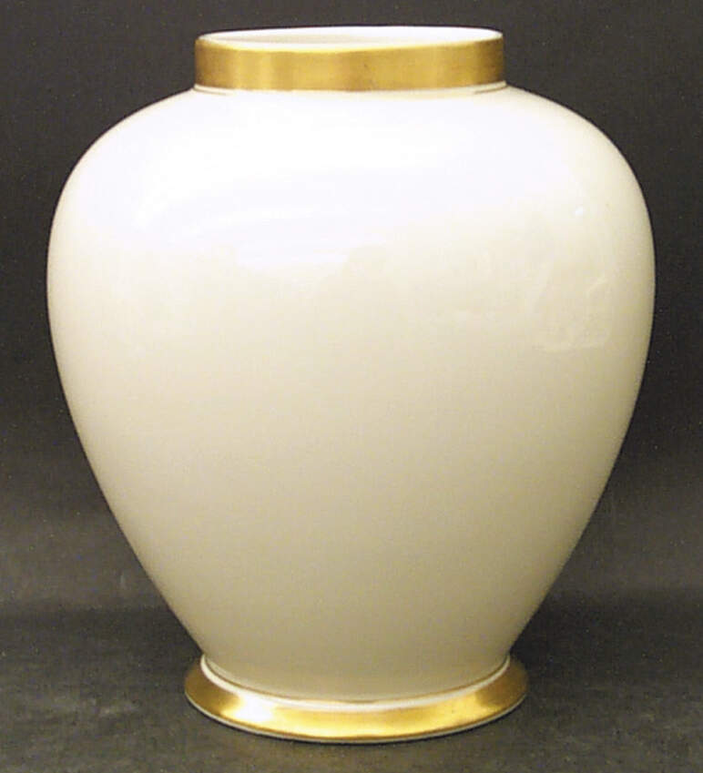 Palais Buff Large Ginger Jar No Lid by Fitz & Floyd-1