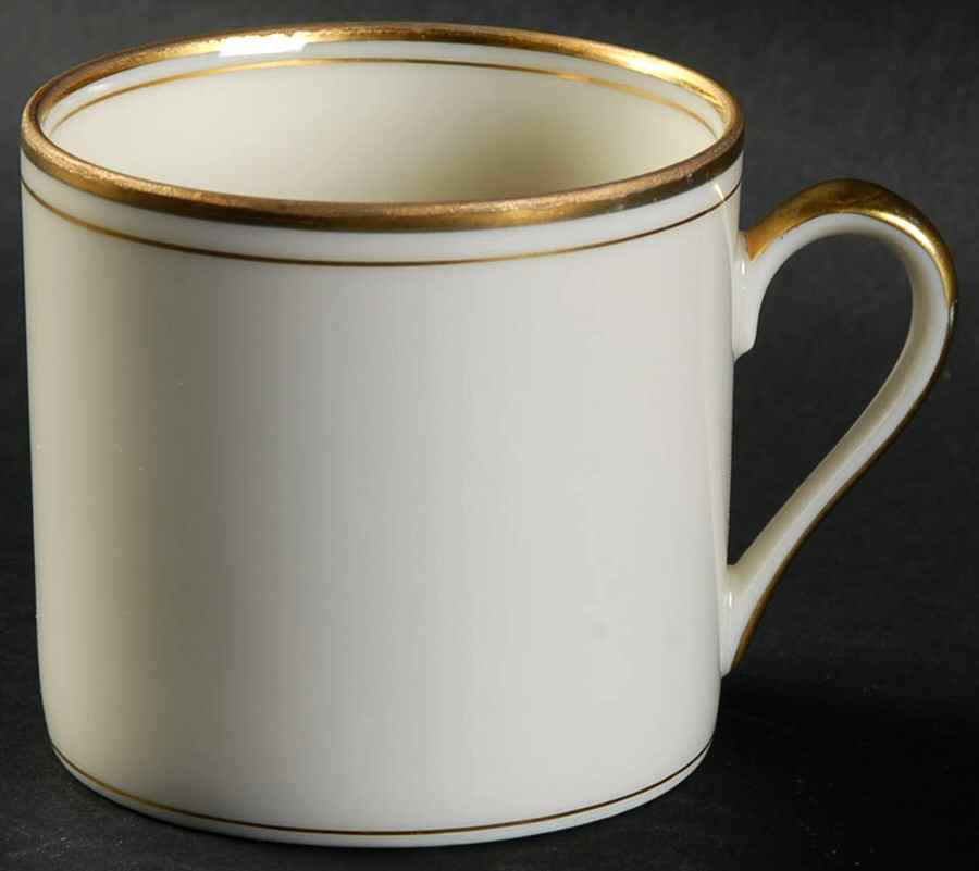 Palais Buff Flat Demitasse Cup by Fitz & Floyd-1