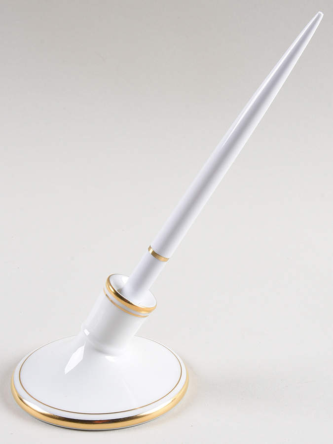 Palais White (Japan) Pen Holder by Fitz & Floyd-1