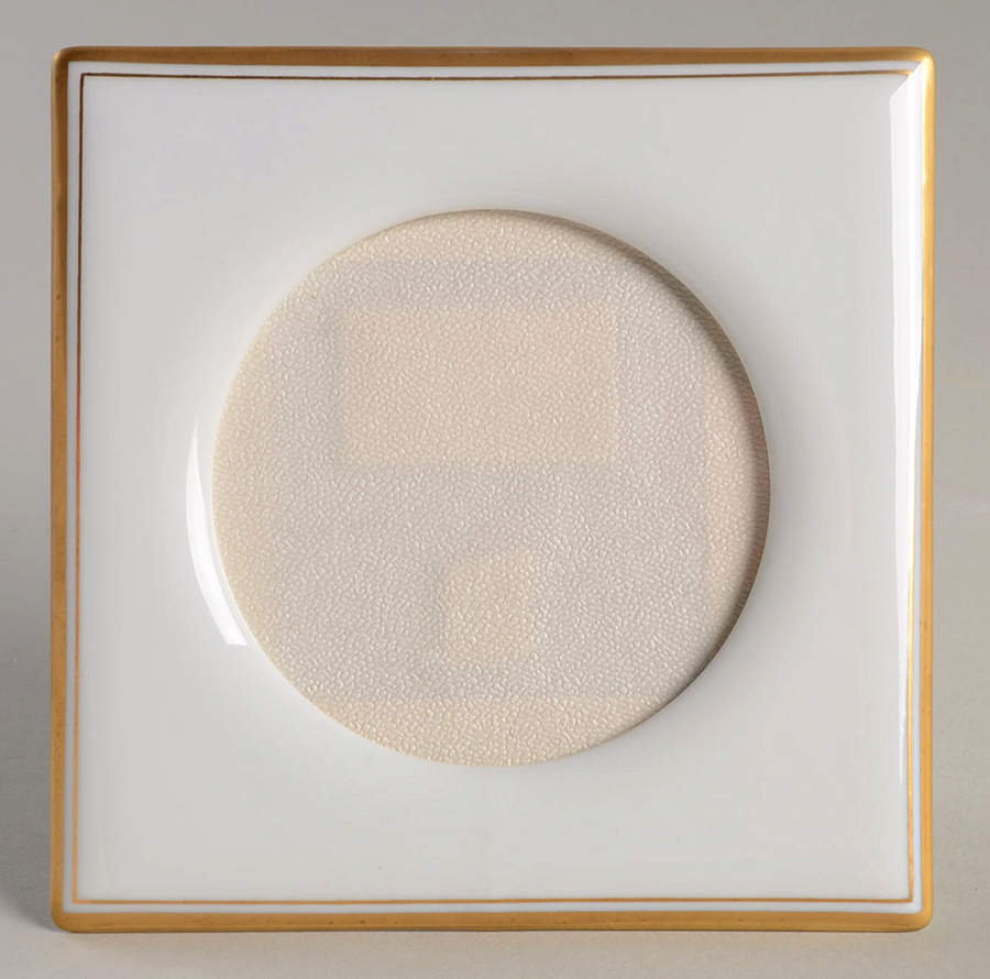 Palais White (Japan) Frame-Holds 3" X 3" by Fitz & Floyd-1