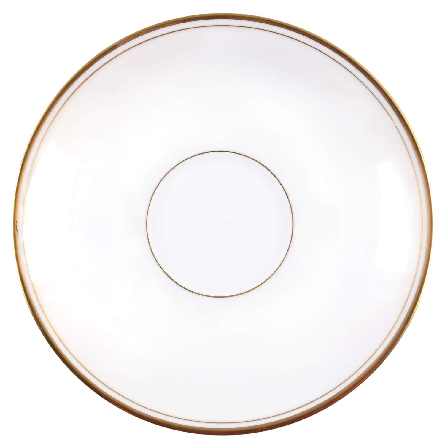Palais White (Japan) Saucer for Cream Soup Bowl by Fitz & Floyd-1