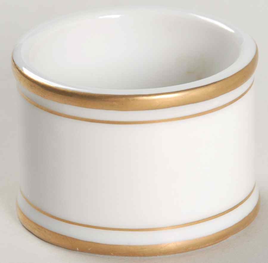 Palais White (Japan) Napkin Ring by Fitz & Floyd-1