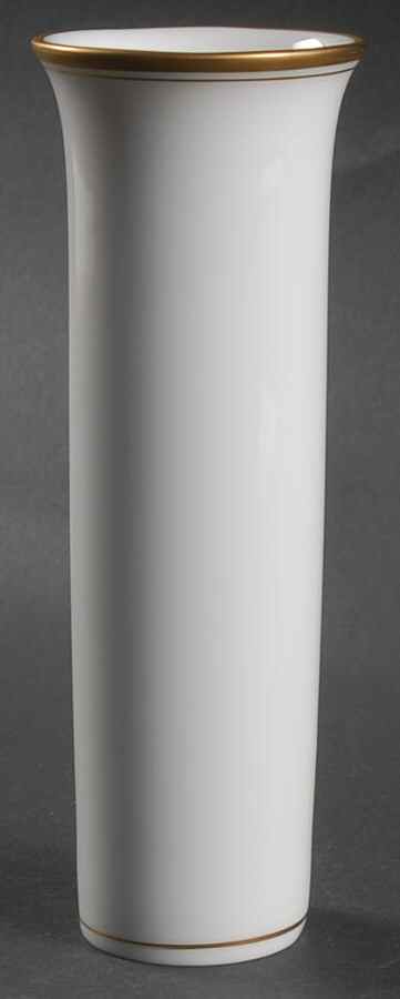 Palais White (Japan) 6" Vase by Fitz & Floyd-1