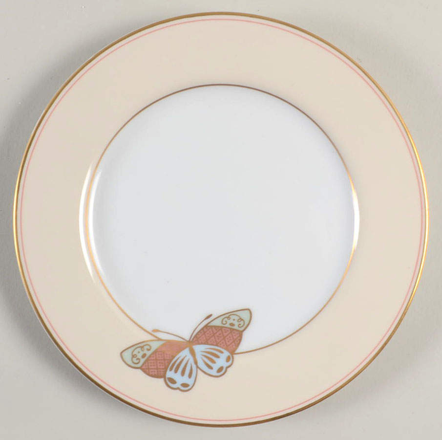 Papillon D'Orient Bread & Butter Plate by Fitz & Floyd-1