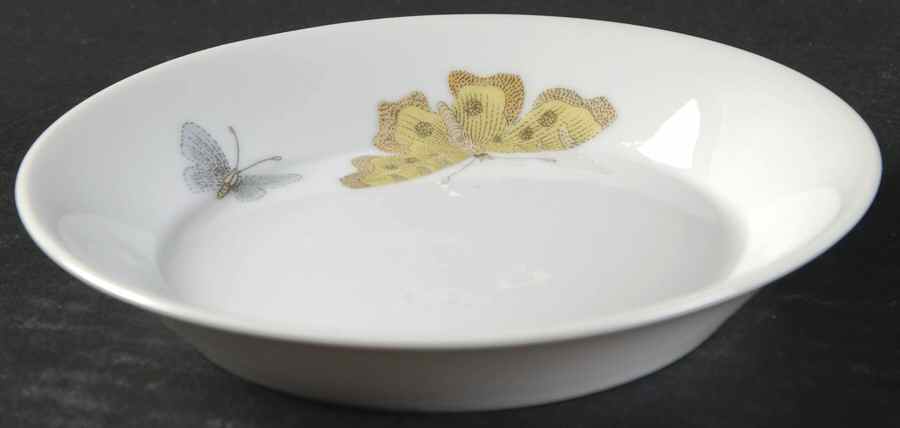 Pastel Poppy (White Background) Saucer for Flat Cup by Fitz & Floyd-1