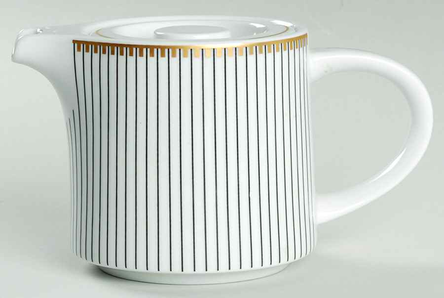 Pareille Individual Teapot & Lid by Fitz & Floyd-1