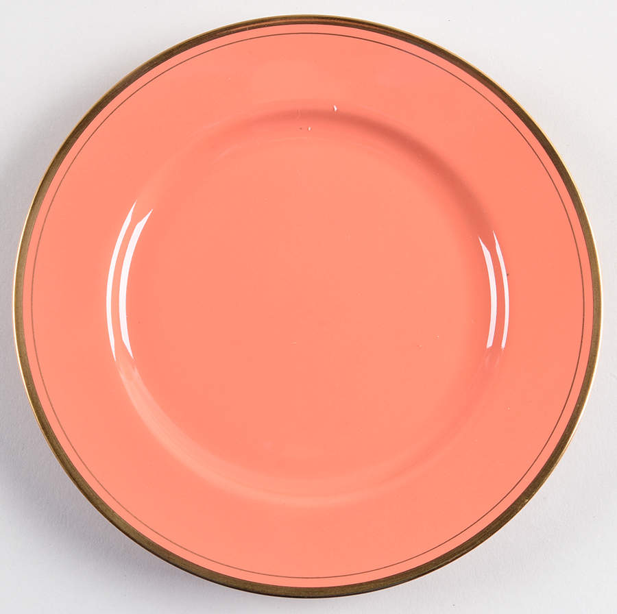 Pavillon Apricot Salad Plate by Fitz & Floyd-1