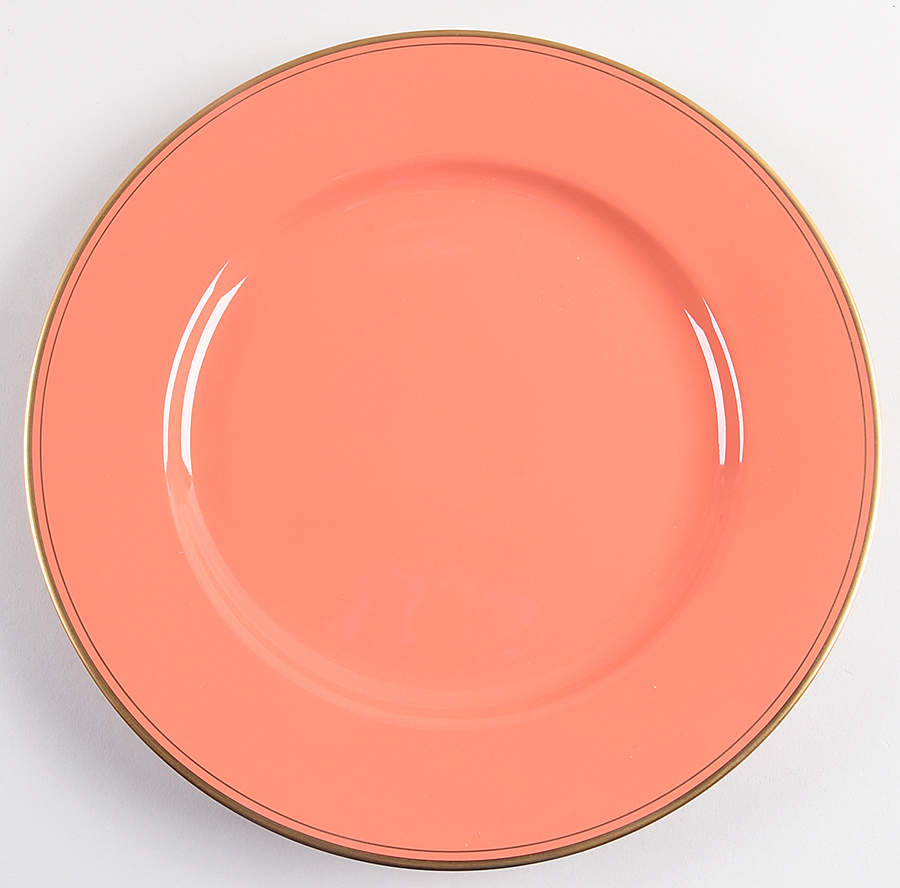 Pavillon Apricot Service Plate (Charger) by Fitz & Floyd-1