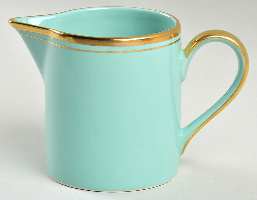 Pavillon Turquoise Creamer by Fitz & Floyd-1