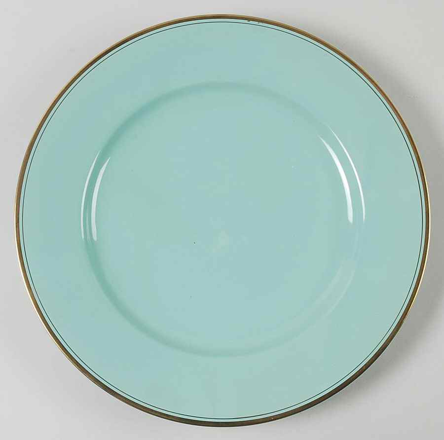 Pavillon Turquoise Service Plate (Charger) by Fitz & Floyd-1
