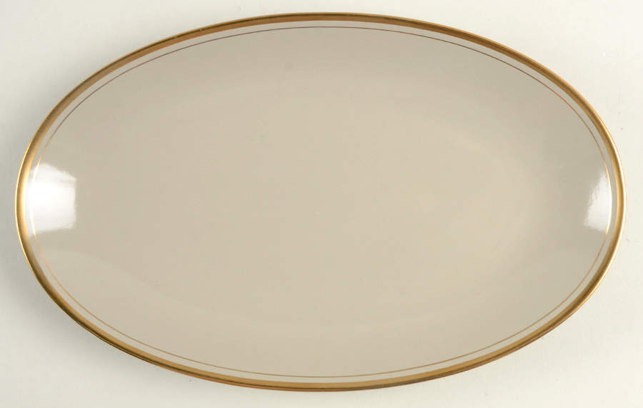Pavillon Greige Relish/Gravy Underplate by Fitz & Floyd-1