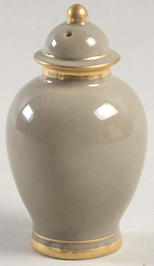 Pavillon Greige Salt Shaker by Fitz & Floyd-1