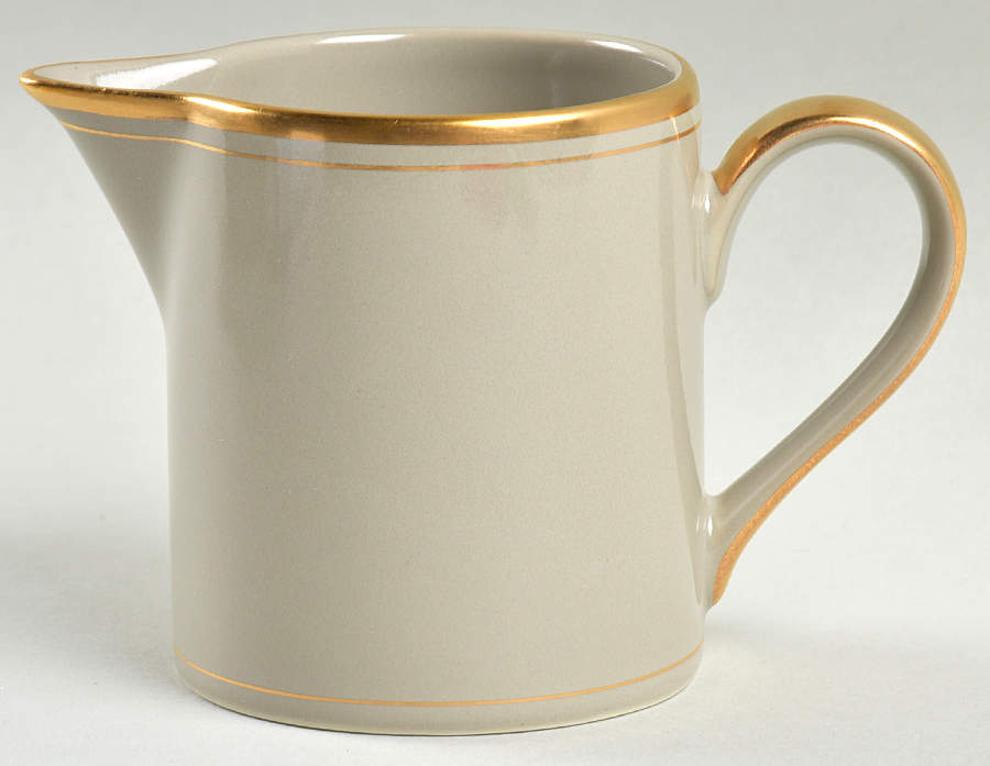 Pavillon Greige Creamer by Fitz & Floyd-1