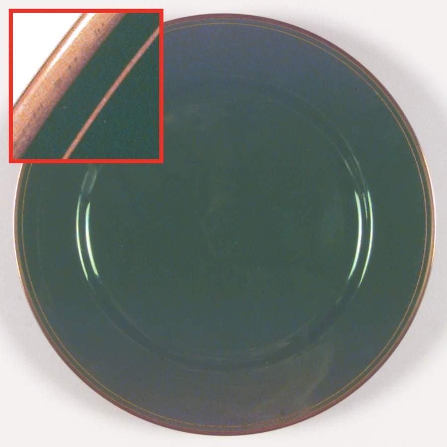 Pavillon Hunter Green Dinner Plate by Fitz & Floyd-1