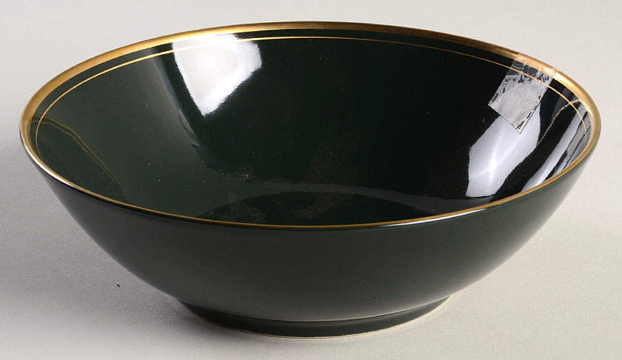 Pavillon Hunter Green Coupe Cereal Bowl by Fitz & Floyd-1