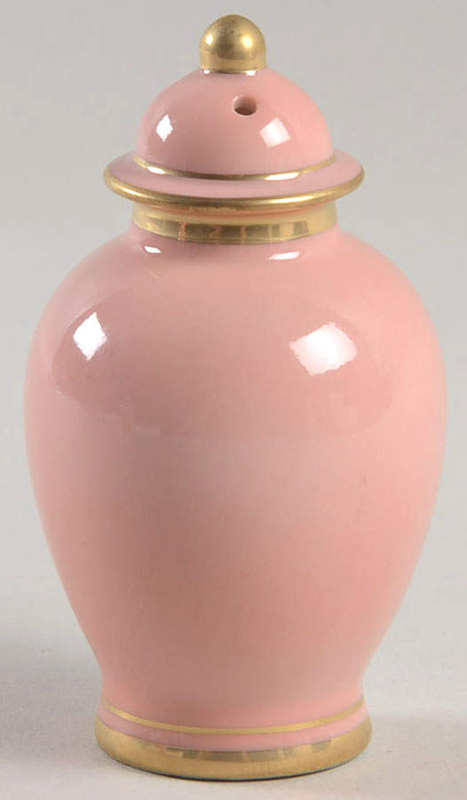 Pavillon Peach Coral Salt Shaker by Fitz & Floyd-1