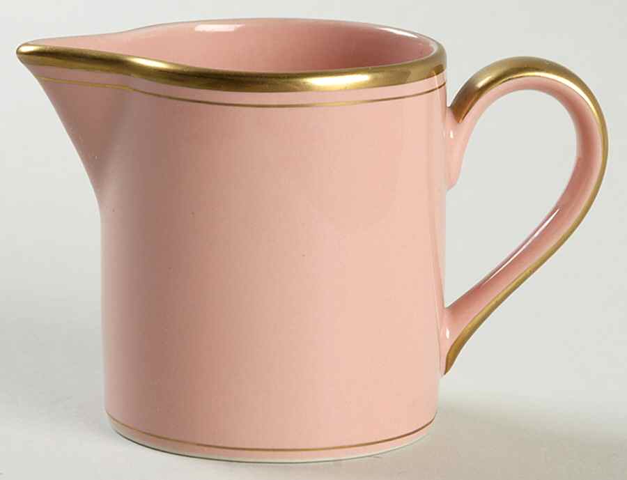 Pavillon Peach Coral Creamer by Fitz and Floyd-1