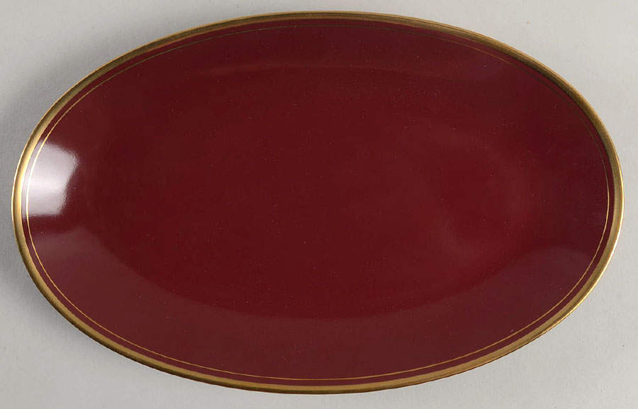 Pavillon Plum Underplate for Gravy Boat by Fitz & Floyd-1