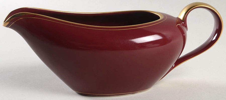 Pavillon Plum Gravy Boat by Fitz & Floyd-1