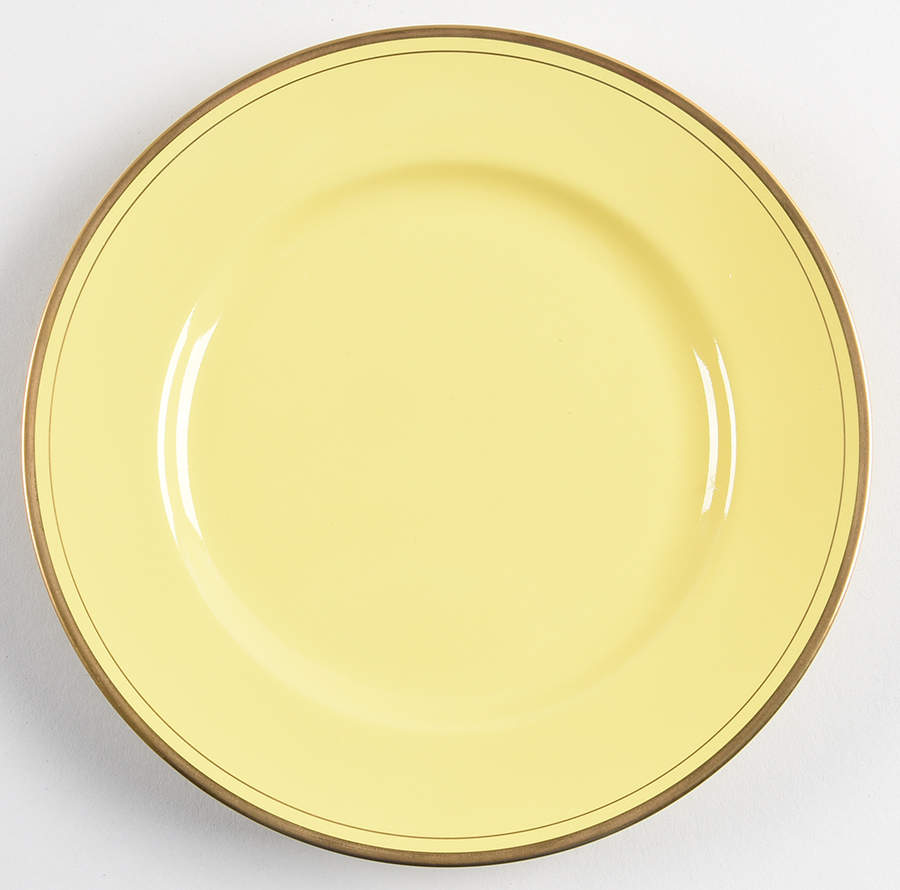 Pavillon Yellow Salad Plate by Fitz & Floyd-1