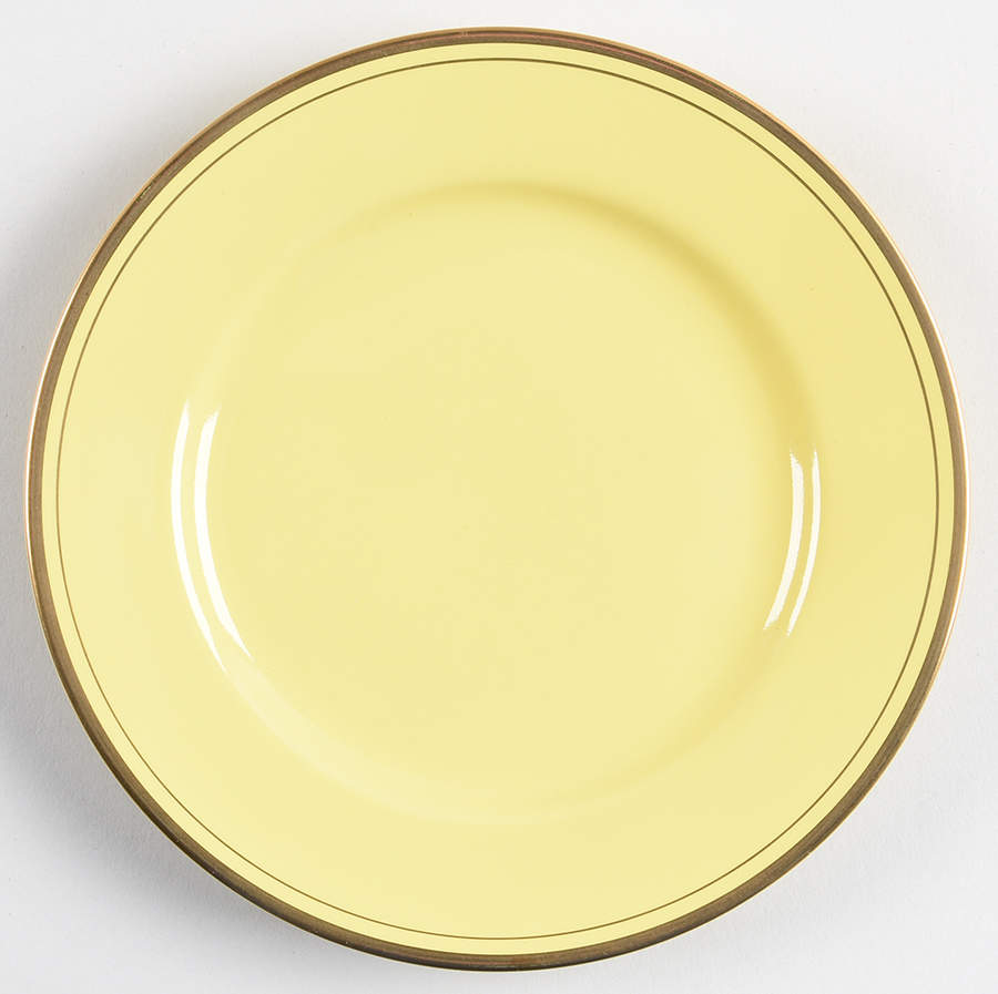 Pavillon Yellow Bread & Butter Plate by Fitz & Floyd-1