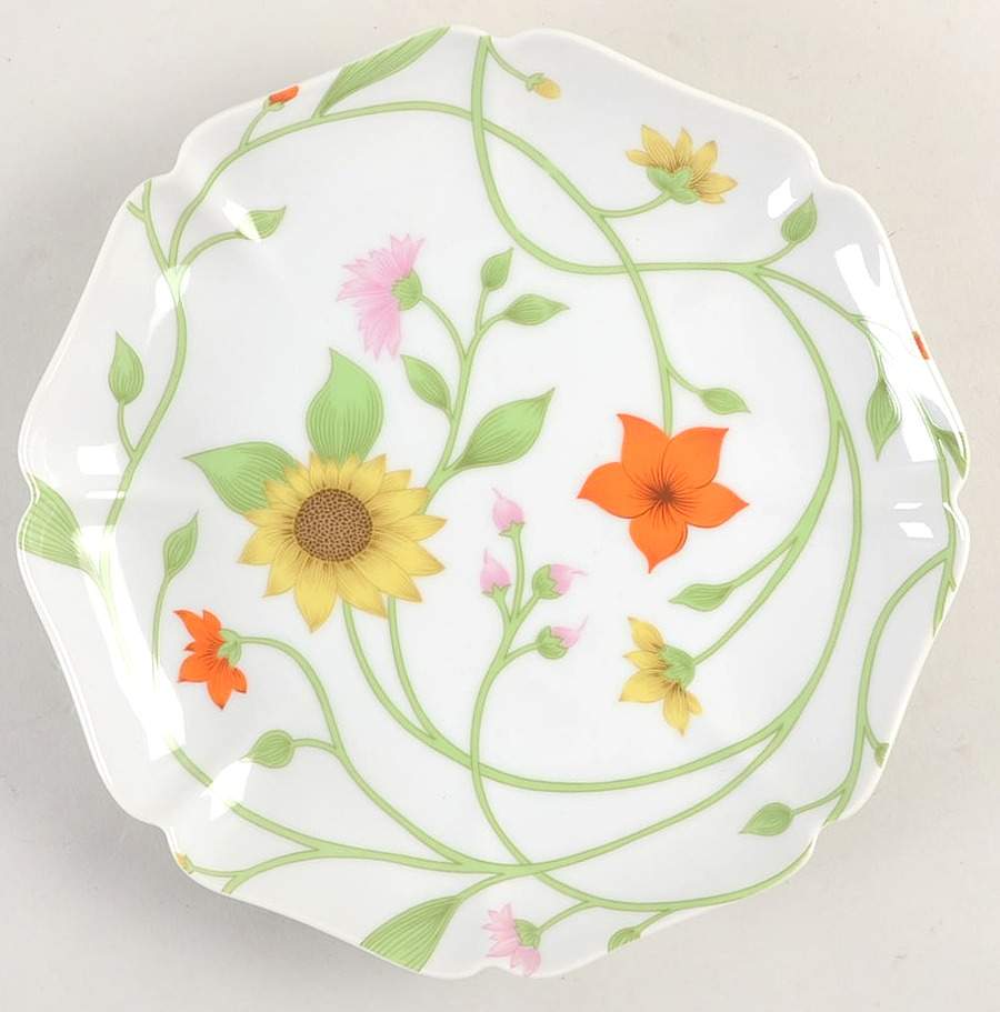 Petite Fleur Canape Plate by Fitz & Floyd-1