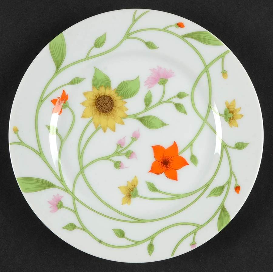 Petite Fleur Bread & Butter Plate by Fitz & Floyd-1