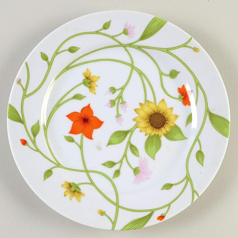 Petite Fleur Luncheon Plate by Fitz & Floyd-1