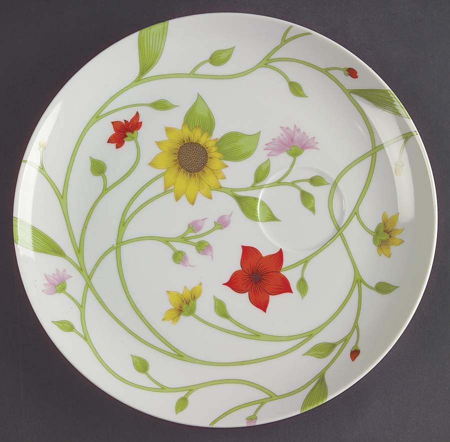 Petite Fleur Snack Plate by Fitz & Floyd-1