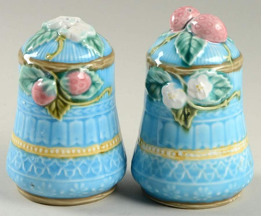 Petite Fraise Des Bois Salt & Pepper Set by Fitz & Floyd-1