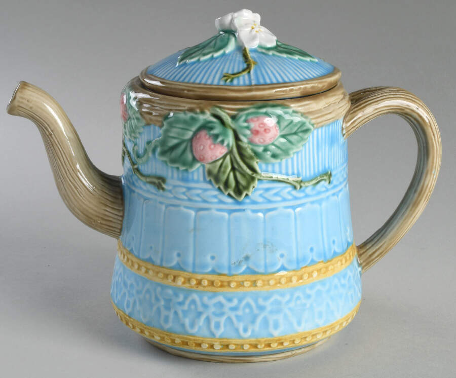Petite Fraise Des Bois Teapot & Lid by Fitz & Floyd-1