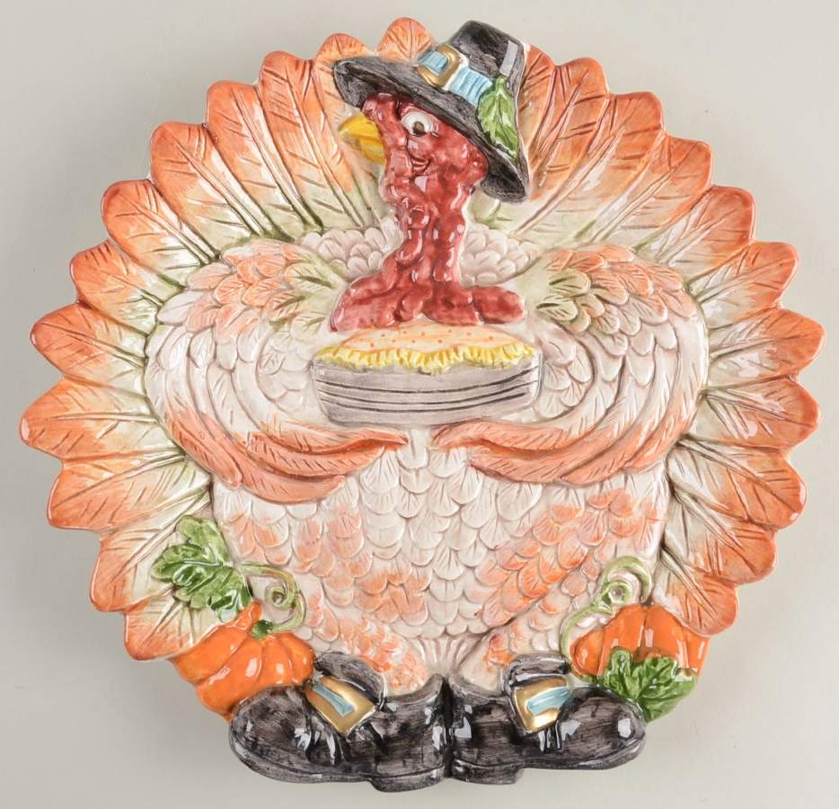 Pilgrims Progress Canape Plate by Fitz & Floyd-1