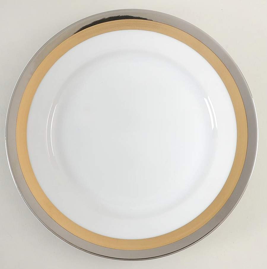 Platine D'Or (Round) Salad Plate by Fitz & Floyd-1