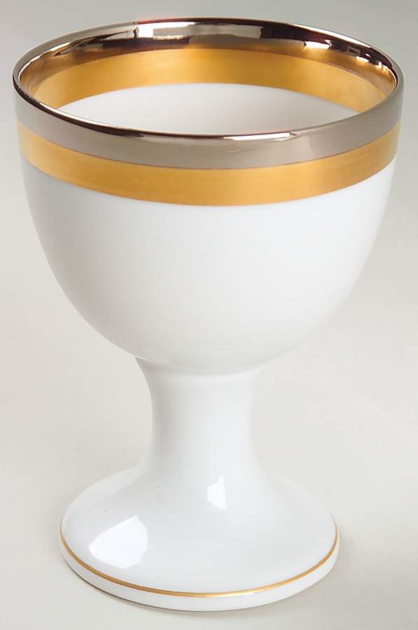 Platine D'Or (Round) China Goblet by Fitz & Floyd-1
