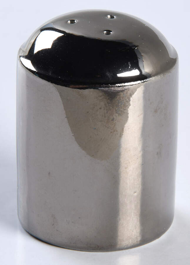 Platinum Rondelet Salt Shaker by Fitz & Floyd-1