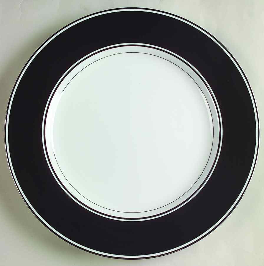 Platinum Rondelet Service Plate (Charger) by Fitz & Floyd-1