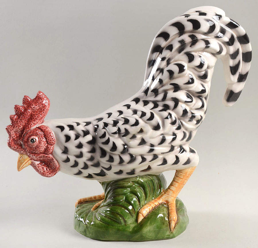 Poulet Figurine by Fitz and Floyd-1