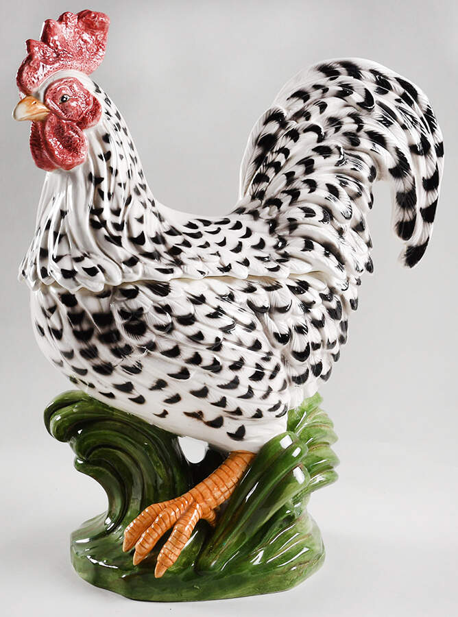 Poulet Tureen &  Lid by Fitz and Floyd-1