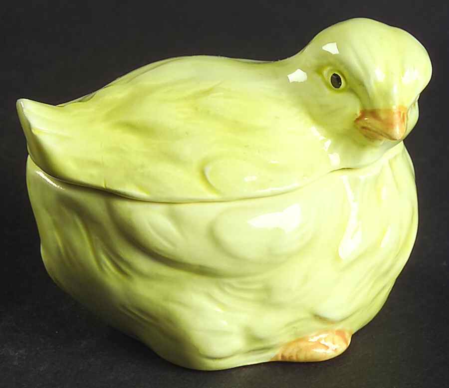Poulet Sugar Bowl & Lid by Fitz and Floyd-1