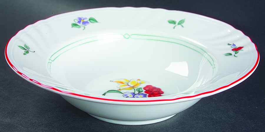 Printemps Rim Cereal Bowl by Fitz & Floyd-1