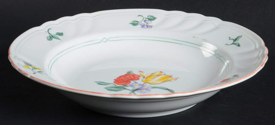 Printemps Large Rim Soup Bowl by Fitz & Floyd-1