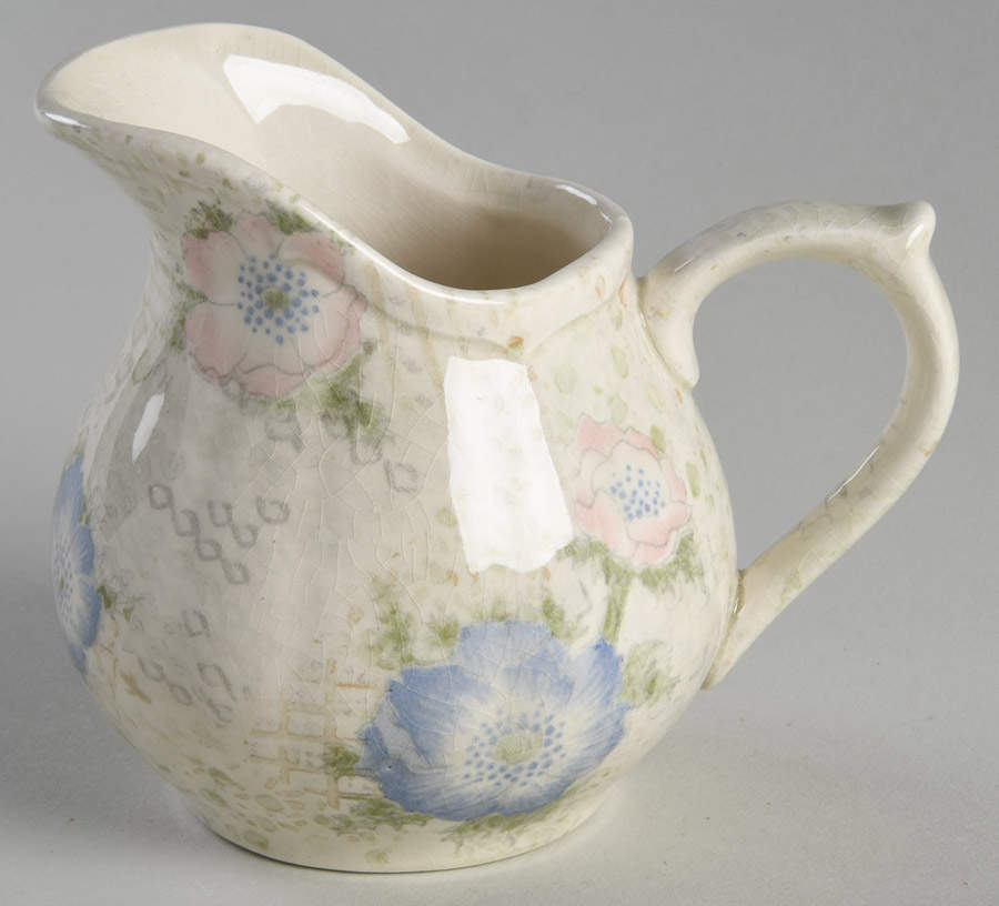 Provence (Pink and Blue Flowers) Creamer by Fitz & Floyd-1